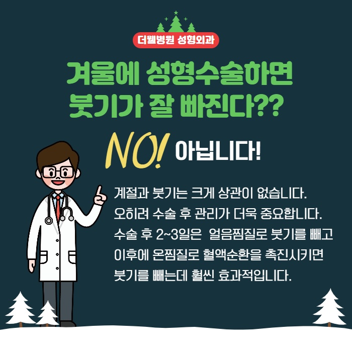 성형수술! 겨울에 하는게 좋다? (4/10)