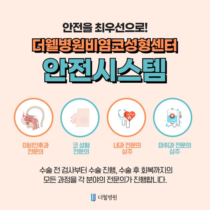 더웰병원 남자 코성형