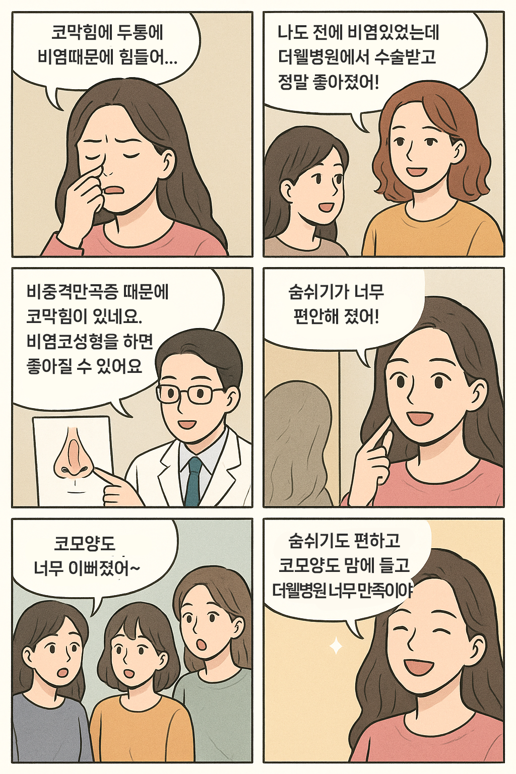 수원 이비인후과 _만성 비염 코막힘 해결 방법, 기능코성형으로 가능할까? (6/7)